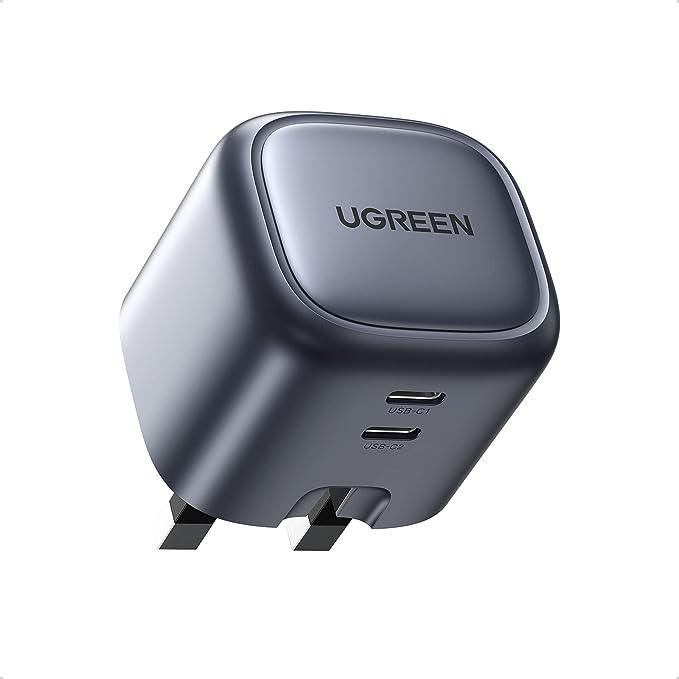 UGREEN Nexode Dual USB-C PD GaN Fast Charger 45w - Miles Telecom Trading LLC UGREEN Nexode Dual USB-C PD GaN Fast Charger 45w - Miles Telecom Trading LLC